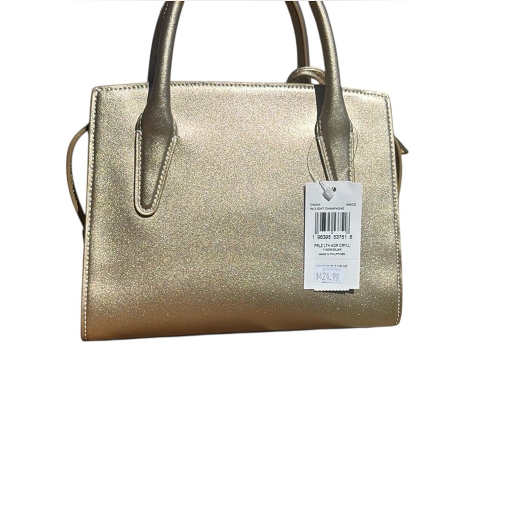 Coach Andrea Gold CarryAll Bag NWT - Picture 3 of 11